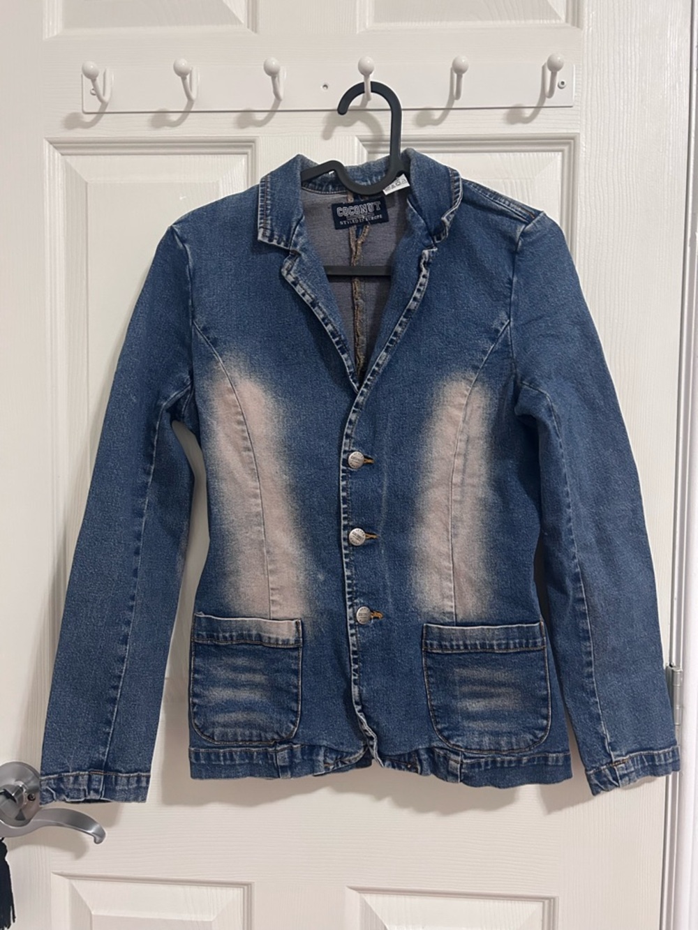 Coconuts by Matisse Blue Faded Denim Jacket